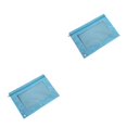 thumbnail image 2 of Decodeary Durable Pouch For Organizing Documents In Office Portable Zippered Pouch Sky Blue 2Set, 2 of 6