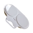 thumbnail image 2 of Becaristey Save Time In Kitchen Microwave Egg Cooker White Wide Application Egg Steamers white 1Set, 2 of 6