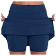 thumbnail image 1 of Jupe de Tennis Décontractée pour Femmes avec Poche, Tenue Active pour Yoga, Sport, Performance, Style Jupe-Short, 1 of 6