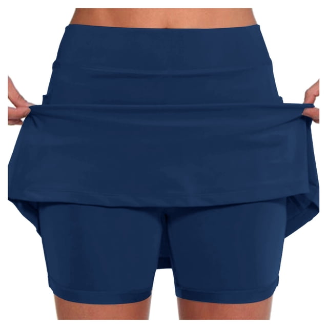 Jupe de Tennis Décontractée pour Femmes avec Poche, Tenue Active pour Yoga, Sport, Performance, Style Jupe-Short