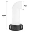 thumbnail image 1 of MYG for IBC Water Tank Extension Drain Spout Hose 2 Inch Connector Valve Fitting Cap for 1000L Containers Garden Irrigation Rainwater Collection System, 1 of 10