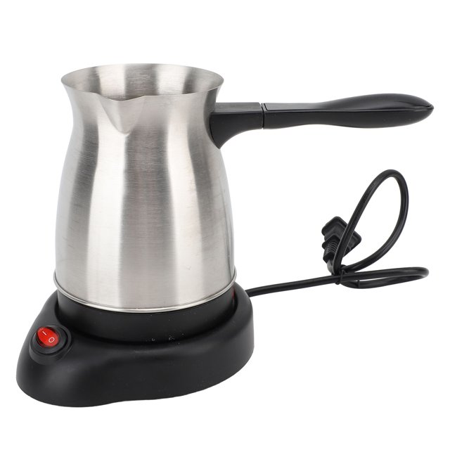 Turkish Coffee Maker, Kettle Coffee Machine Ergonomic Anti Scald Handle Non Slip Base Multifunctional US Plug 110V for Hotel