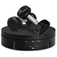 thumbnail image 3 of jifeng ABS Electric Rotating Display Stand Turntable Cosmetics Watch Holder Black, 3 of 7
