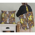 thumbnail image 5 of Soimoi Black Modal Satin Fabric Tendril & Abstract Decor Fabric Printed Yard 42 Inch Wide, 5 of 5