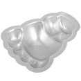 thumbnail image 1 of SKISUNO Baby Shower Cake Pan Cake Pan Transparent Plastic Baking Tool 1 PCS, 1 of 6