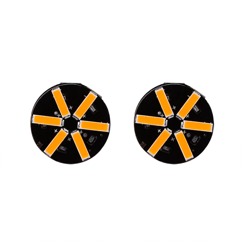 Ampoules de Voiture, S25 1156 BA15S Ampoules LED 2 Pcs 2.6W pour Réparation