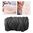 thumbnail image 4 of fastboy Chunky Yarn Knitting Arm Knit Soft Yarn 250G for DIY Rug Making Sweaters Deep Gray, 4 of 9