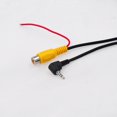 thumbnail image 4 of SharkTRUE Female RCA to 2.5MM AV IN Cable suit Car DVR Rear View Yd Camera Adapter, 4 of 8