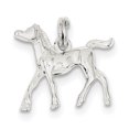 thumbnail image 1 of 925 Sterling Silver Cheval Collier Pendentif Charme Animal Mulet Âne, 1 of 6