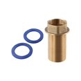 thumbnail image 2 of Faucet Fixed Foot Screw Cold Hot Water Brass Pipe Nuts Tap Repair Nut Extension, 2 of 12
