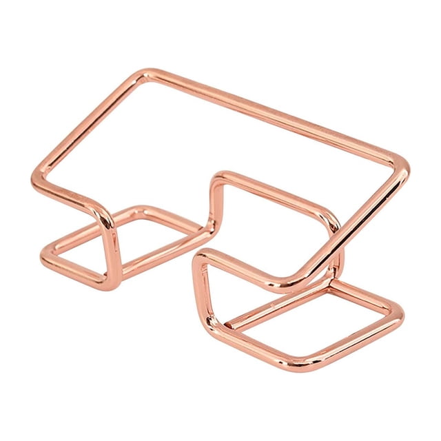 Fiudx Business Card Desk Bracket Cards Organizer Office Gift Display Holders