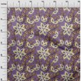 thumbnail image 4 of oneOone Viscose Jersey Dusty Violet Fabric Block Craft Projects Decor Fabric Printed By The Yard 60 Inch Wide-9T, 4 of 6