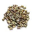 thumbnail image 1 of FlyFlise 100PCS Rivet Nut Set M3/4/5/6/8/10/12 Zinc Plated Stainless Steel, 1 of 8