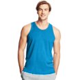 thumbnail image 1 of Hanes X-Temp Men`s Performance Tank, S, Neon Blue Heather, 1 of 3