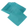thumbnail image 1 of SARO 222.TE20S 100% Coton Carré Serviettes de Table Sarcelle - Lot de 12, 1 of 1