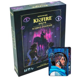 Incredible Dream Kinfire Delve: Stockade de Scrorn , Quick-to-Table Coopérative Dungeon-Crawling Jeu de cartes , abordable , Streamlined Fantasy Adventure , Ages 14 et vers le haut