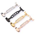 thumbnail image 2 of Visland Watch Band Clasp Good Hardness Easy Installation Universal Stainless Steel Watch Strap Connector for Daily Wear, 2 of 8