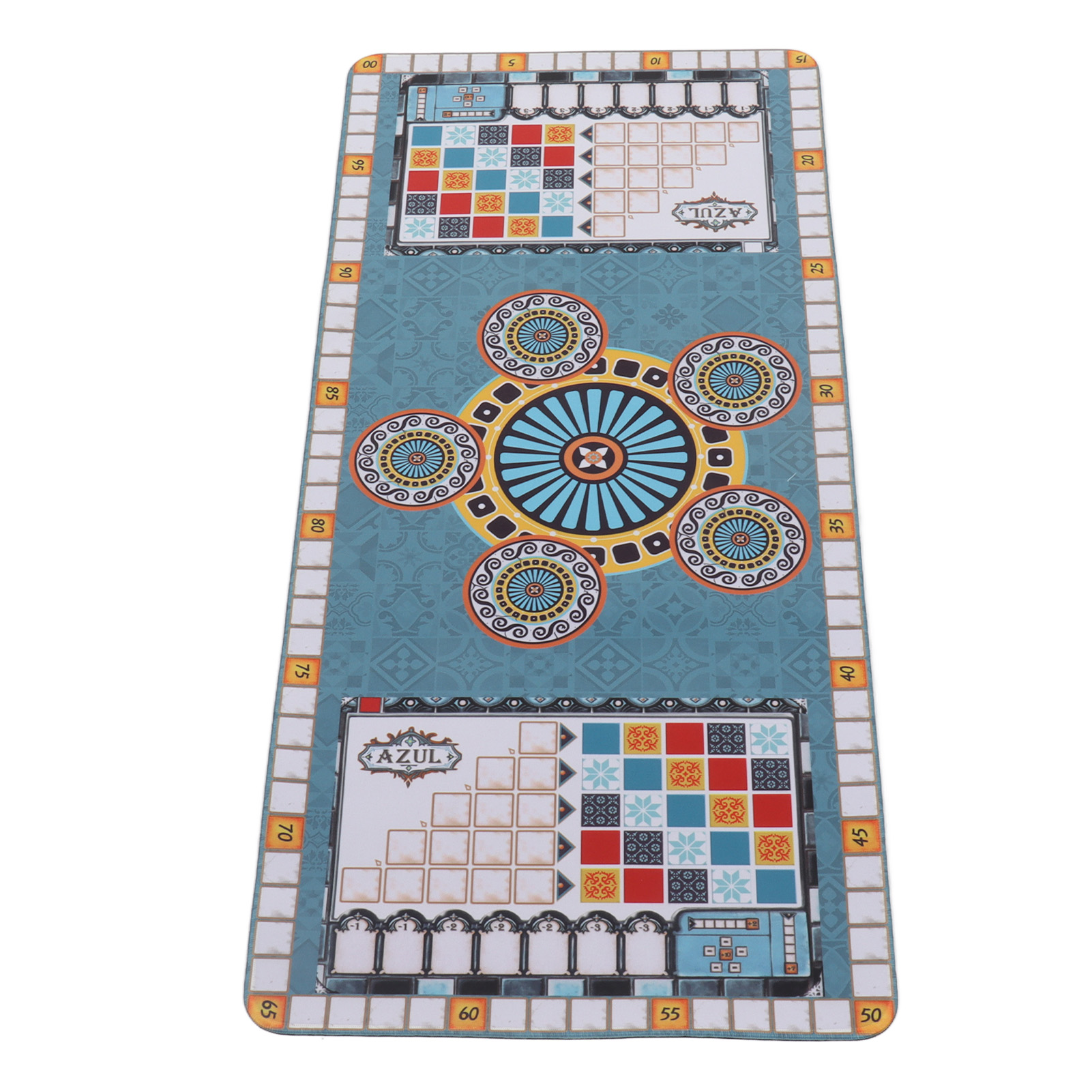 Card Game Mat, Foldable Reduce Noise Portable Board Game Mat  For Poker For Board Game