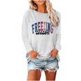 thumbnail image 1 of Birdeem Women's Round- Neck Christmas Printing Recreational Long Sleeve Tops, 1 of 1