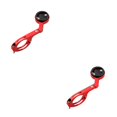 thumbnail image 4 of relayinert Bicycle Computer Camera Mount Holder Multi-purpose Bike Aluminum Alloy Cellphone Torch Stand Bracket Accessory Red 2Set, 4 of 6