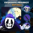 thumbnail image 4 of Costway 4 Ft Halloween Inflatable Ghost Outdoor & Indoor Halloween Decoration, 4 of 10