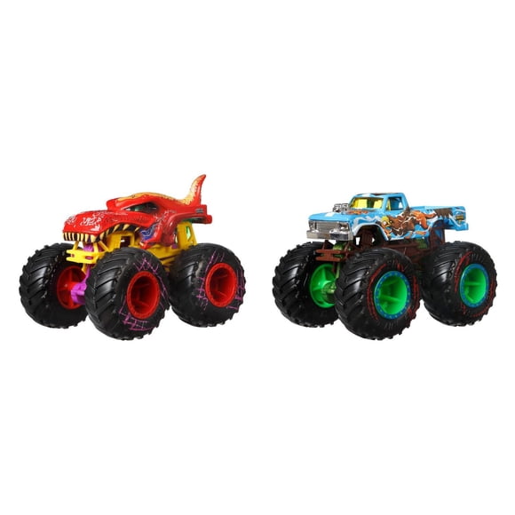 Coffret de 2 camions Roarin' Rumble Monster Trucks Hot Wheels
