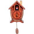 thumbnail image 1 of Mark Feldstein & Associates Horloge Coucou Murale de Table Style Chalet Traditionnel Cardinal Chantant, 1 of 5