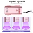 thumbnail image 4 of Portable Hair Extension Light, 395nm Light Hair Extension Machine with Stand, 6W Rechargeable Hair Extension Lamp Fast Curing with 3 LED Beads, for Home Salon, 4 of 7