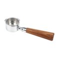 thumbnail image 1 of 51Mm Coffee Bottomless Portafilter With Filter Basket & Wooden Handle Replacement For Delonghi Ec680 Ec685 Coffee Machine Tool Reusable Alloy Filters Coffee Extraction Accessories, 1 of 6