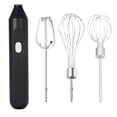 thumbnail image 3 of Clearance! Mini Hand Mixer Handheld Kitchen Mixer Egg Beater Usb Rechargeable Hand Mixer For Baking Cake Egg White Yeast Dough Include 3 Stainless Whisk, 3 of 9