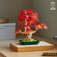 thumbnail image 3 of LEGO Botanicals Le Bonsaï d’Érable Rouge Japonais, Décoration d'Arbre, 3 of 7