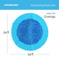 thumbnail image 3 of Swirl Bottom Round Overlap Pool Liner 48/52-in Deep, 3 of 10