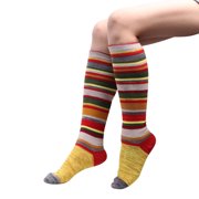 FhsagQ Socks Socks for Women with Robe Womens High Boot Socks Extra Long Winter over Knee Stockings Leg Warmers Socks for Women Plus Size Red Fishnet Socks for Women Sets Yellow One Size
