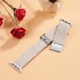 thumbnail image 2 of LEIXIUER Nylon Band for Apple Watch Bands with Case 38mm 42mm, Adjustable Braided Solo Loop with Glass Screen Protector Case ,Soft Wristband Stretch Nylon Elastic Strap for iWatch Series 3 2 1, 2 of 6