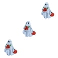 thumbnail image 2 of kurtrusly White Affordable Ghosts Enamel Pin Modern Minimalist Brooche Delicate Intricate Enamel Pin Punk D 3Set, 2 of 6