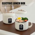thumbnail image 3 of Warmer Electric Lunch Box 400ML Capacity Adjustable Temperature 316 Stainless Steel Portable Food Warmer, 3 of 7