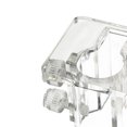 thumbnail image 2 of Transemion Aquarium Fish Tank Filter Holder Fix Bracket Hook Water Hose Holder transparent 60x35mm 1Set, 2 of 6