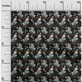 thumbnail image 2 of oneOone Polyester Spandex Black Fabric Asian Japanese Sewing Craft Projects Fabric Prints By Yard 56 Inch Wide, 2 of 4