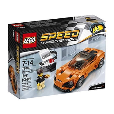 LEGO 75880 Speed Champions McLaren 720S Jouet de Construction, 161 Pcs, Orange/noir