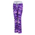 thumbnail image 4 of RKSTN Womens Pants Fashion Comfy Stretch Print Drawstring Wide Leg Lounge Pants Loose Comfortable Pants, 4 of 9