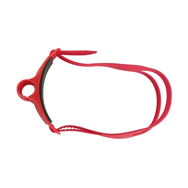 S SERENABLE Sangle de Tête de Plongée en Apnée de Remplacement Confortable Équipement d'Entraînement Tube de Respiration Fixe Rouge