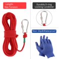 thumbnail image 2 of DEBGFS Strong Magnets Fishing Kit Retrieval Magnet Neodymium Magnets with 10m Durable Rope 120kg-300kg Double Sided Powerful Magnets for Fishing and Magnetic Recovery Salvage, 2 of 6