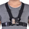 thumbnail image 4 of Chest Harnessfor Gopro,TELESIN Adjustable Body Chest Chest Mount Harness Chest Mount Harnessfor Gopro Rugged and Tough, 4 of 9