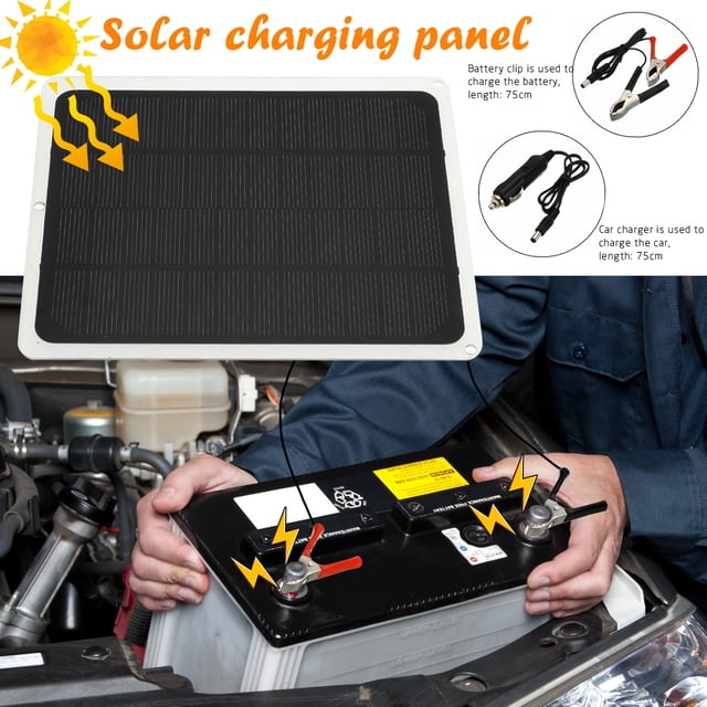 EGNMCR Monocrystalline 20W Solar Fan Mobile Phone Car Battery Solar Panel Features Solar panels