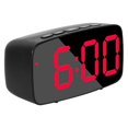 thumbnail image 1 of Digital Battery/ 2 Brightness Snooze Display Clock for Bedroom Home Bedside Elderly Kids - Red Light, 1 of 7