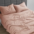 thumbnail image 2 of Nestl Full XL Sheet Set, 1800 Series Microfiber Deep Pocket 4 Piece Bed Sheet Set, 2 of 8