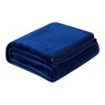 thumbnail image 2 of Suncoda Flannel Blanket, Super Soft Warm Solid Warm Fleece Blanket Rug Sofa Bedding 70X100Cm, 2 of 3