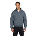 thumbnail image 1 of Jerzees Sweat-Shirt Adulte 8 oz. Col Cadet à Quart de Zip - 995M, 1 of 1
