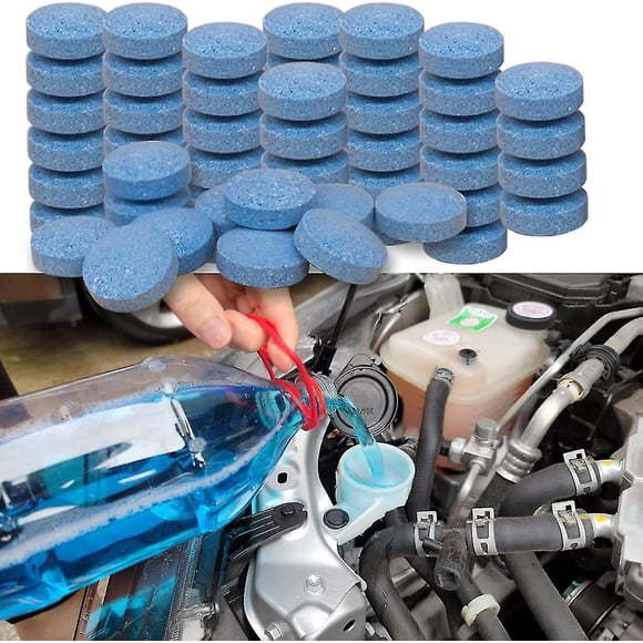 50/100pcs Windshield Washer Fluid, Concentrated Windscreen Washer Fluid 1pcs Equal To 4l Of Windshield Washer Fluid