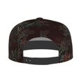 thumbnail image 3 of Adult Unisex Fashion Adjustable Baseball Cap, Vintage Floral Pattern Hip Hop Flat Brimmed Hat for All Seasons, 3 of 6